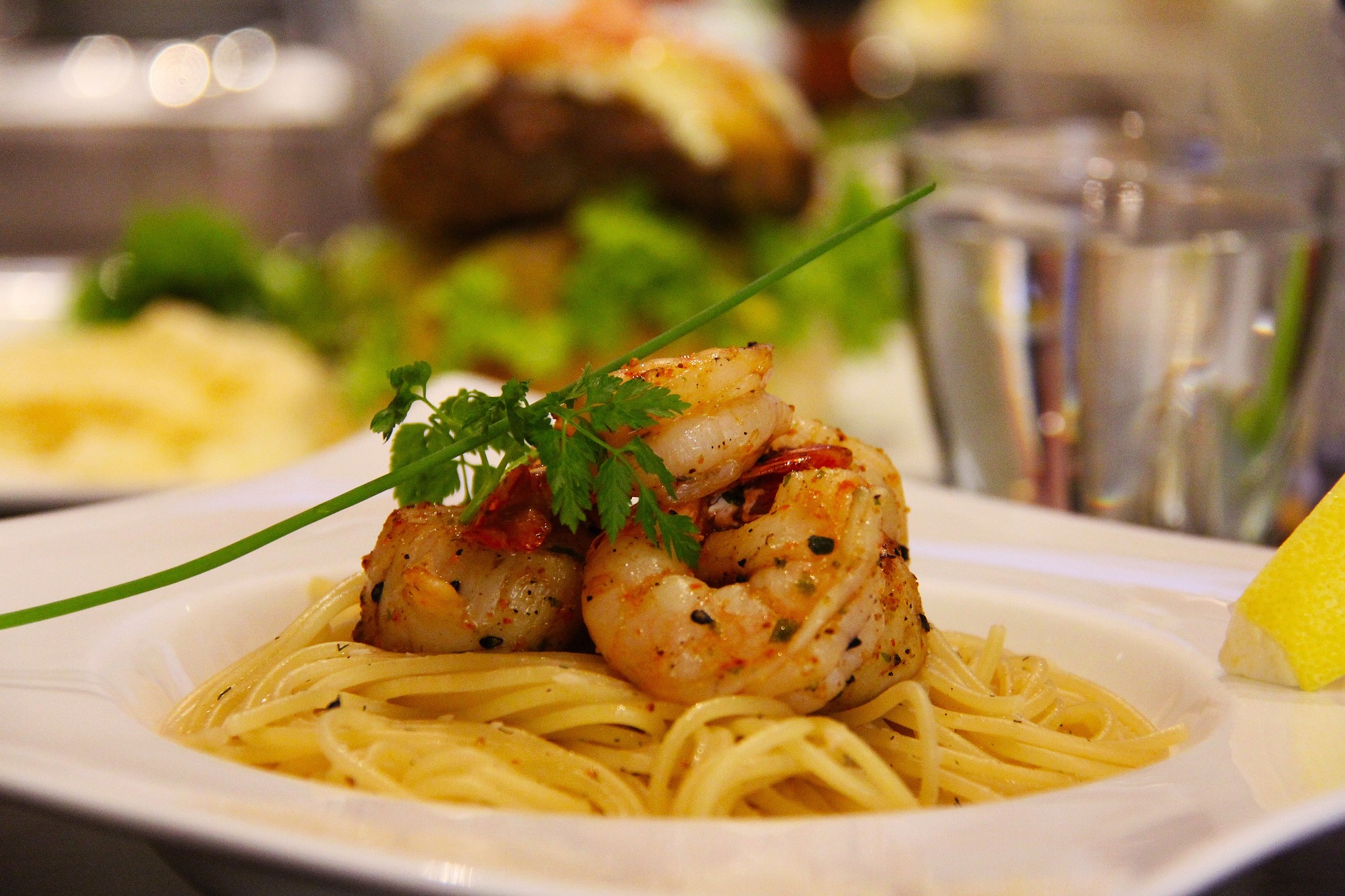 Italian Shrimp and Pasta Dish